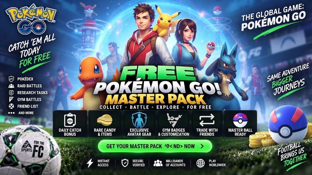 Free Pokémon GO Accounts